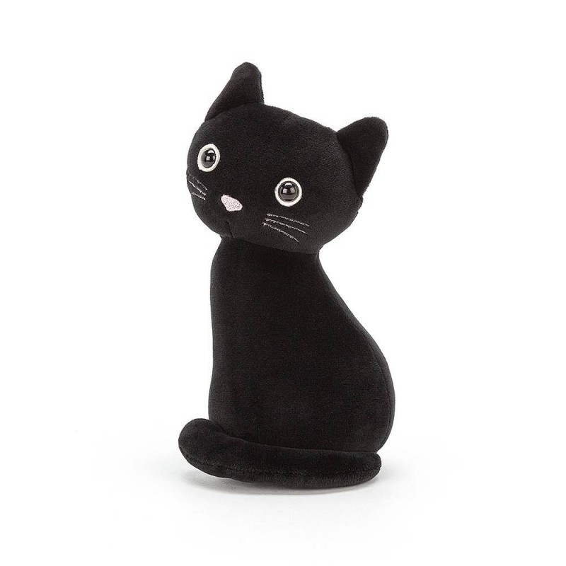 Knuffel Kat Lucky Black Cat Small Knuffel Kat Lucky Black Cat Small