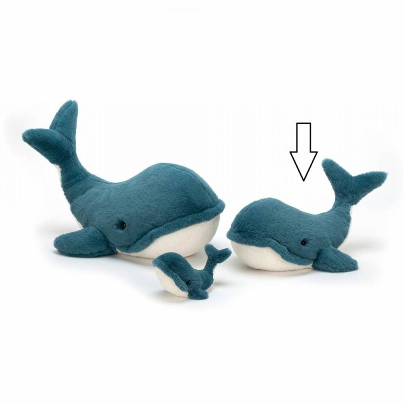 Knuffel Walvis Wally Whale Knuffel Walvis Wally Whale