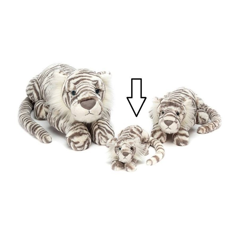 Knuffel Tijger Sacha Snow Little