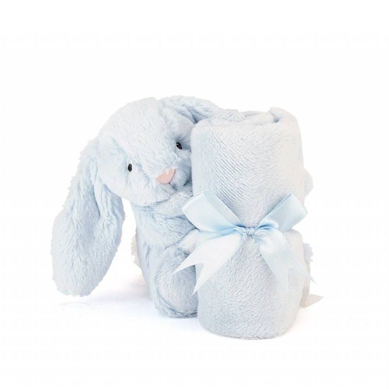 Knuffeldoek Konijn Bashful Blue Bunny Soother Knuffeldoek Konijn Bashful Blue Bunny Soother