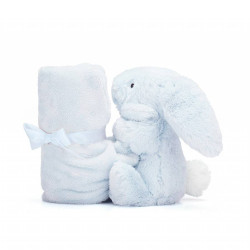 Knuffeldoek Konijn Bashful Blue Bunny Soother Knuffeldoek Konijn Bashful Blue Bunny Soother