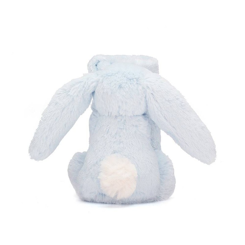 Knuffeldoek Konijn Bashful Blue Bunny Soother Knuffeldoek Konijn Bashful Blue Bunny Soother