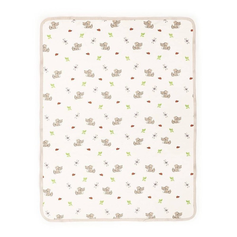 Deken Konijn Bashful Bunny Jersey Blanket
