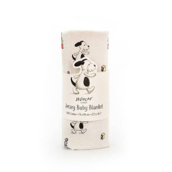Deken Hond Bashful Puppy Jersey Blanket