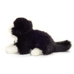 Knuffel Kat Zwart Wit