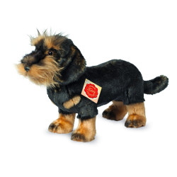 Knuffel Hond Ruwharige Teckel 28cm