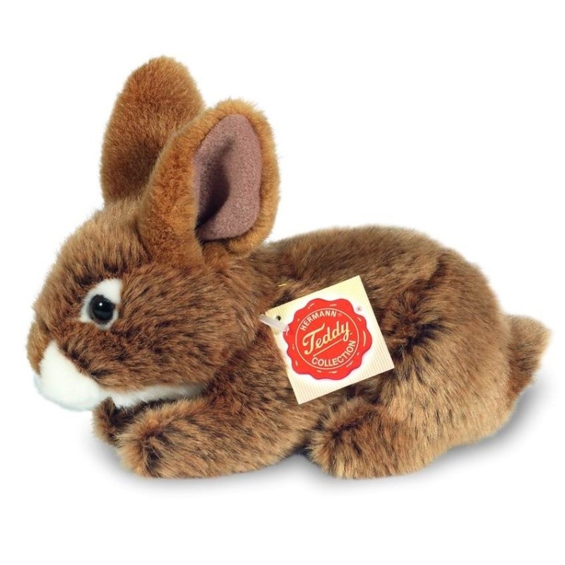 Knuffel Haas Bruin 19cm