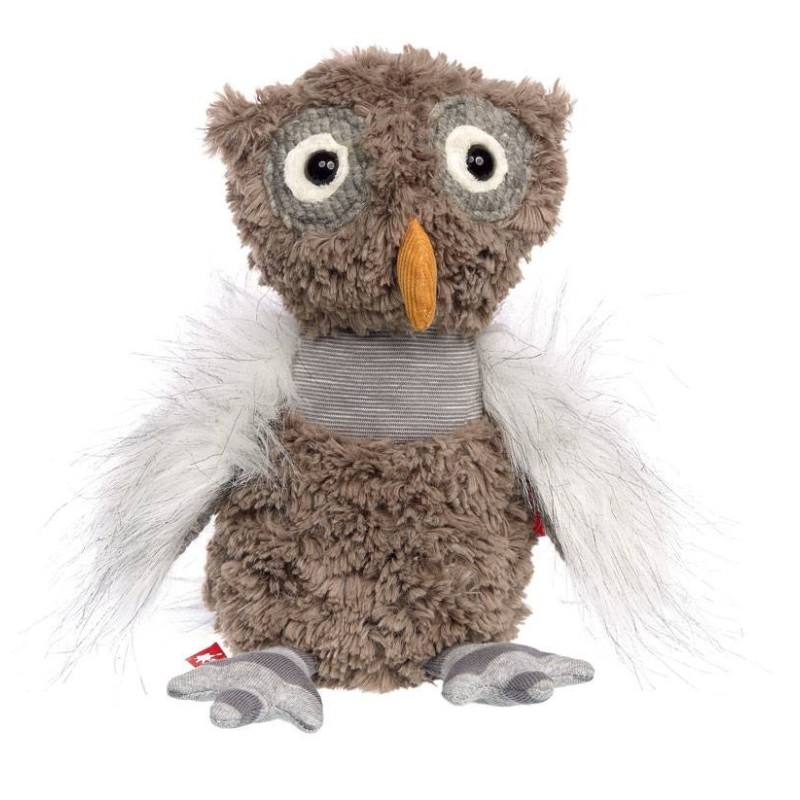 Knuffel Uil Patchwork Knuffel Uil Patchwork