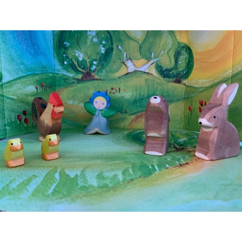 Paasset 7-delig met Diorama 60305