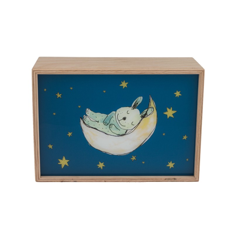 Wandlamp Rechthoekig Muis Sophia Beuken Hout