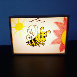 Wandlamp Rechthoekig Draw Here Beuken Hout