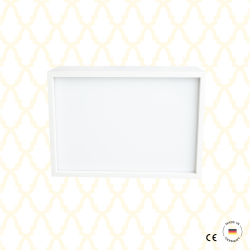 Wandlamp Rechthoekig Draw Here Wit Hout