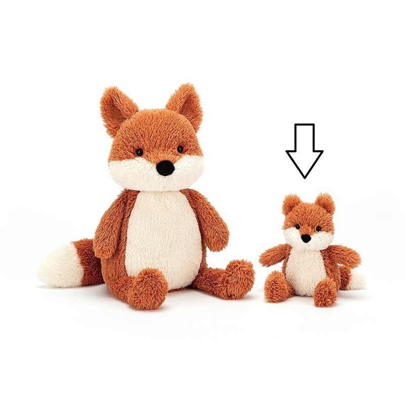 Knuffel Vos Peanut Fox Small Knuffel Vos Peanut Fox Small