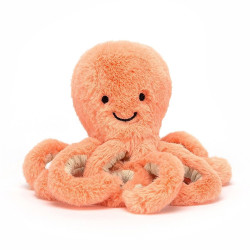 Knuffel Baby Peachie Octopus