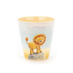 Beker Leeuw Very Brave Lion Melamine Beker Leeuw Very Brave Lion Melamine