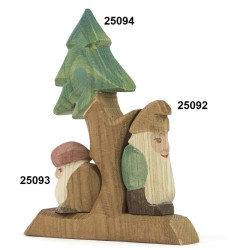 Dwerg Tannenzwerg Zittend 25093