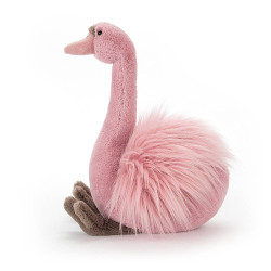 Knuffel Zwaan Solange Swan Petite Roze Knuffel Zwaan Solange Swan Petite Roze