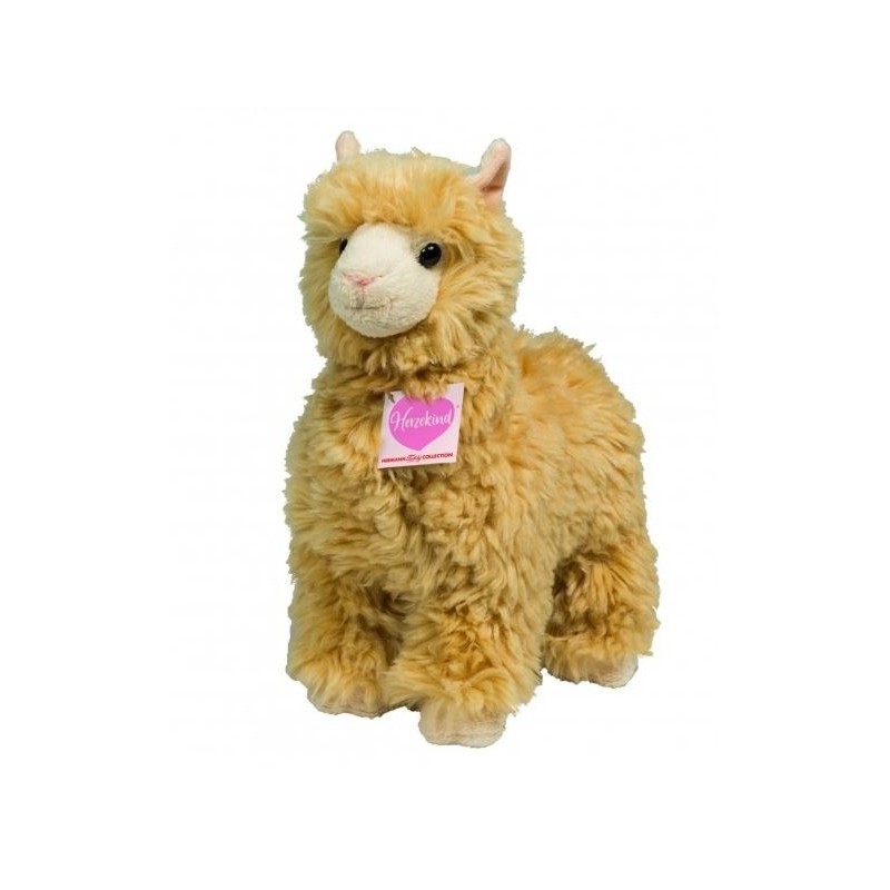 Knuffel Lama Goldi Beige