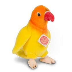 Knuffel Grasparkiet Lutino