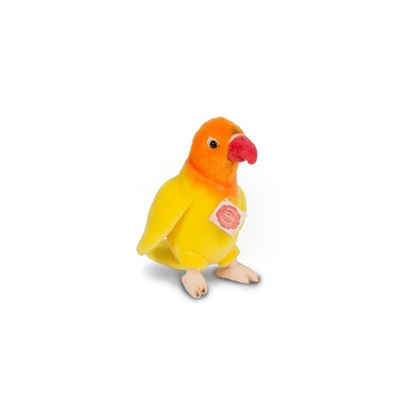 Knuffel Grasparkiet Lutino