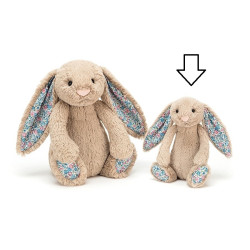 Knuffel Konijn Blossom Beige Bunny Small Knuffel Konijn Blossom Beige Bunny Small