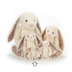 Knuffel Konijn Blossom Cream Bunny Baby Knuffel Konijn Blossom Cream Bunny Baby