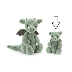 Knuffel Draak Bashful Dragon Small Knuffel Draak Bashful Dragon Small