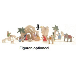Kerststal Mini 4-delig 66560