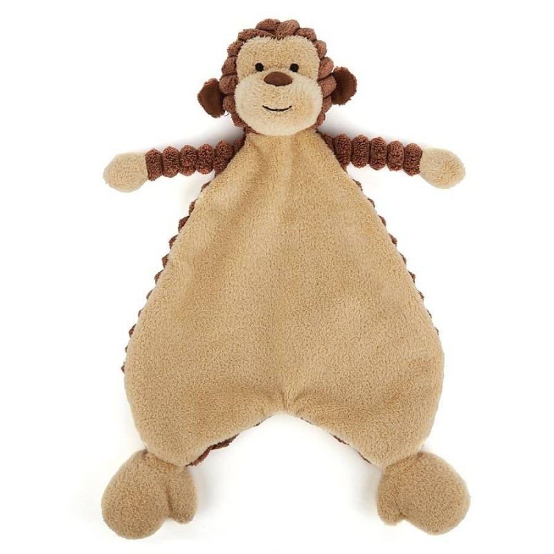 Knuffeldoek Aap Cordy Roy Baby Monkey Knuffeldoek Aap Cordy Roy Baby Monkey