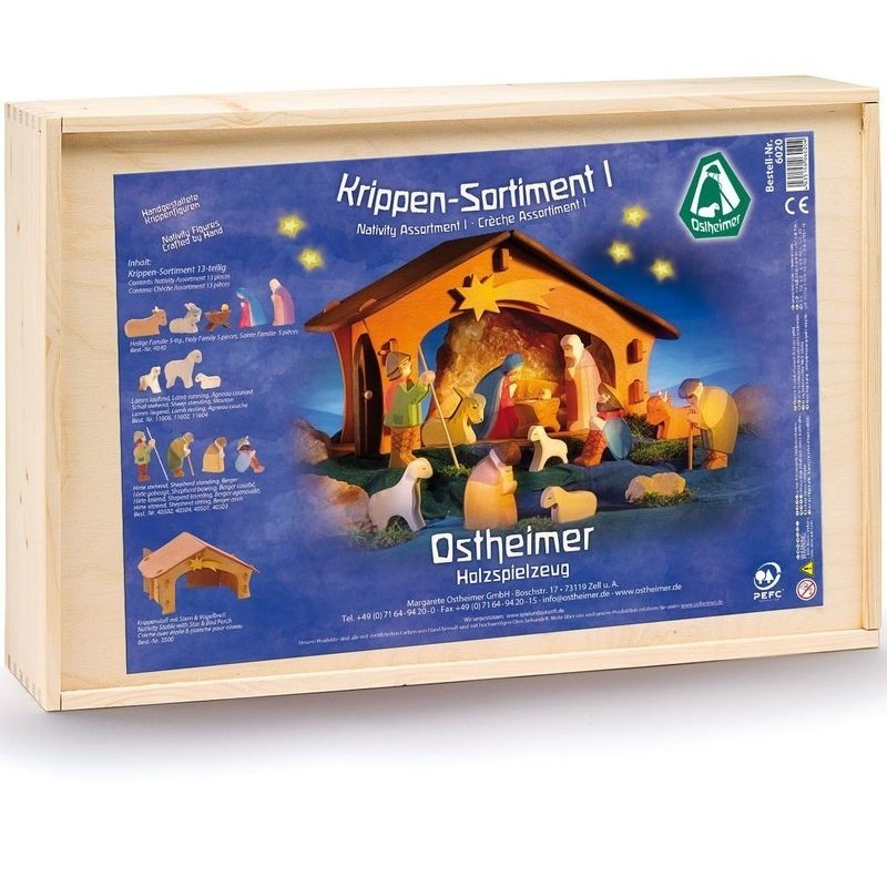 Kerststal I Complete Set 13-delig 6020 Kerststal I Complete Set 13-delig 6020