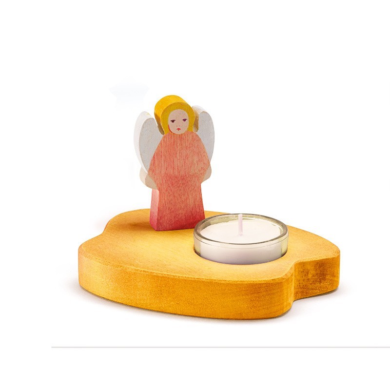 Theelicht met Engel Rood 5530283