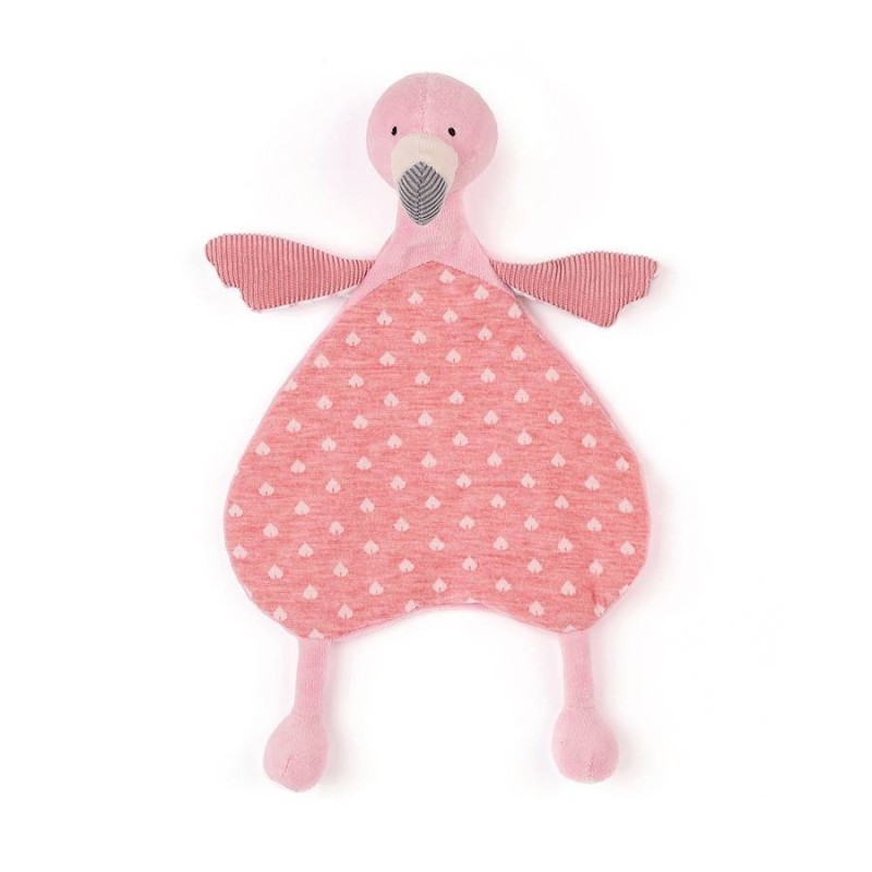 Knuffeldoek Flamingo Lulu Knuffeldoek Flamingo Lulu