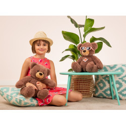Knuffel Teddybeer Chocoladebruin 30cm Knuffel Teddybeer Chocoladebruin 30cm
