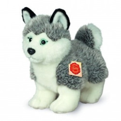 Knuffel Hond Husky Staand