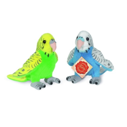Knuffel Parkieten Set 2-delig