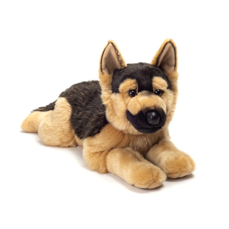 Knuffel Herdershond Liggend 60cm Knuffel Herdershond Liggend 60cm