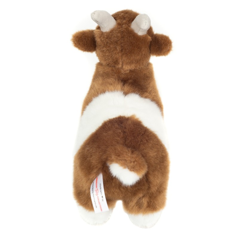 Knuffel Geit Bruin Wit 22cm