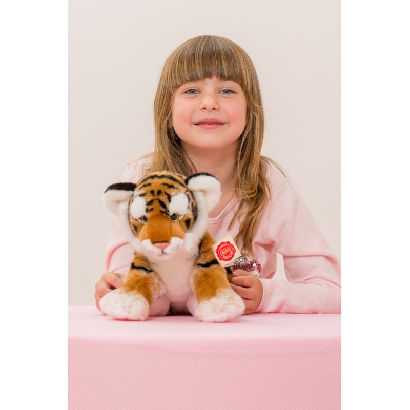 Knuffel Tijger Bruin 32cm