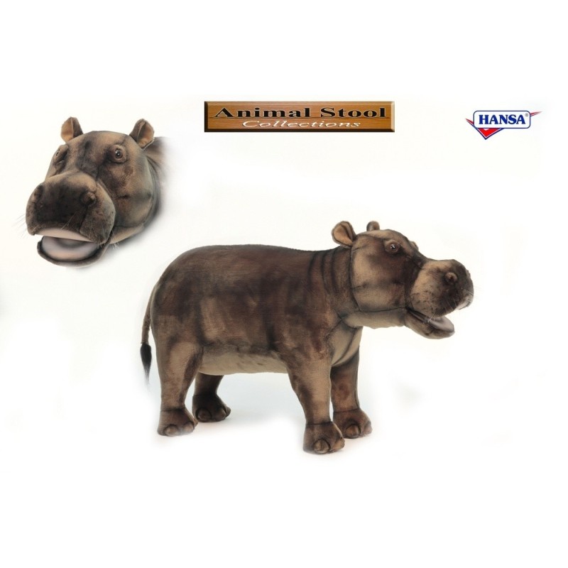 Knuffel Stoel Nijlpaard Knuffel Stoel Nijlpaard