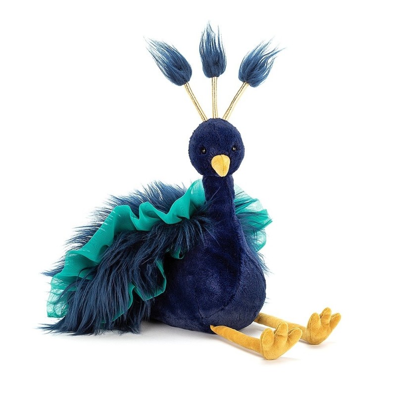 Knuffel Pauw Electra Plume Knuffel Pauw Electra Plume