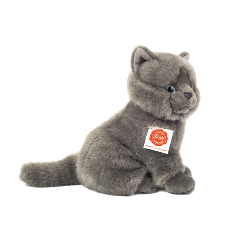 Knuffel Kat Karthuizer Chartreux 20cm Knuffel Kat Karthuizer Chartreux 20cm