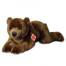 Knuffel Bruine Beer Liggend