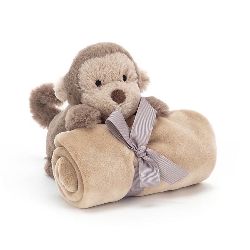 Knuffeldoek Aap Shooshu Monkey Soother Knuffeldoek Aap Shooshu Monkey Soother