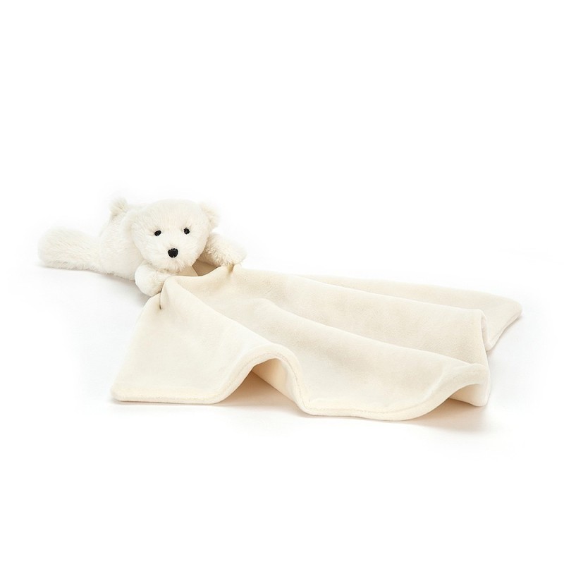 Knuffeldoek IJsbeer Shooshu Perry Polar Bear Soother