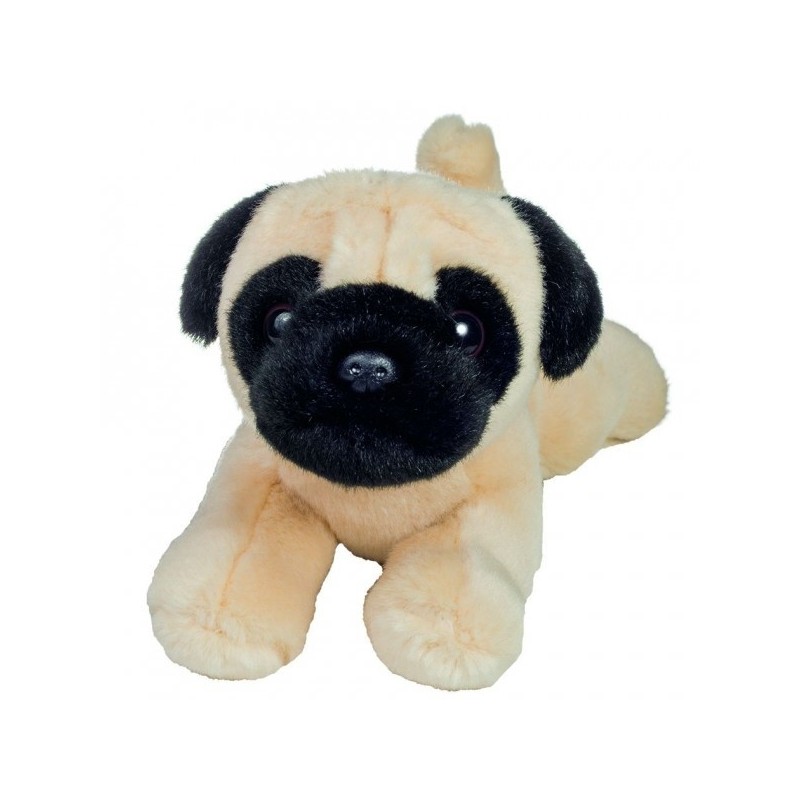 Knuffel Hond Mopshond Liggend Knuffel Hond Mopshond Liggend