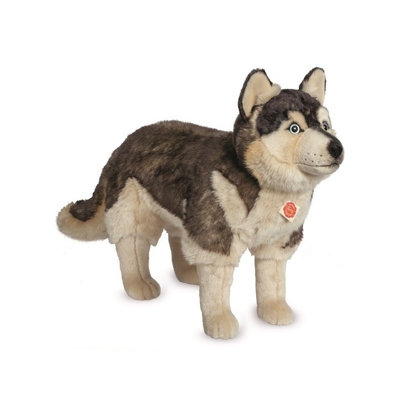 Knuffel Hond Husky Staand Groot Knuffel Hond Husky Staand Groot