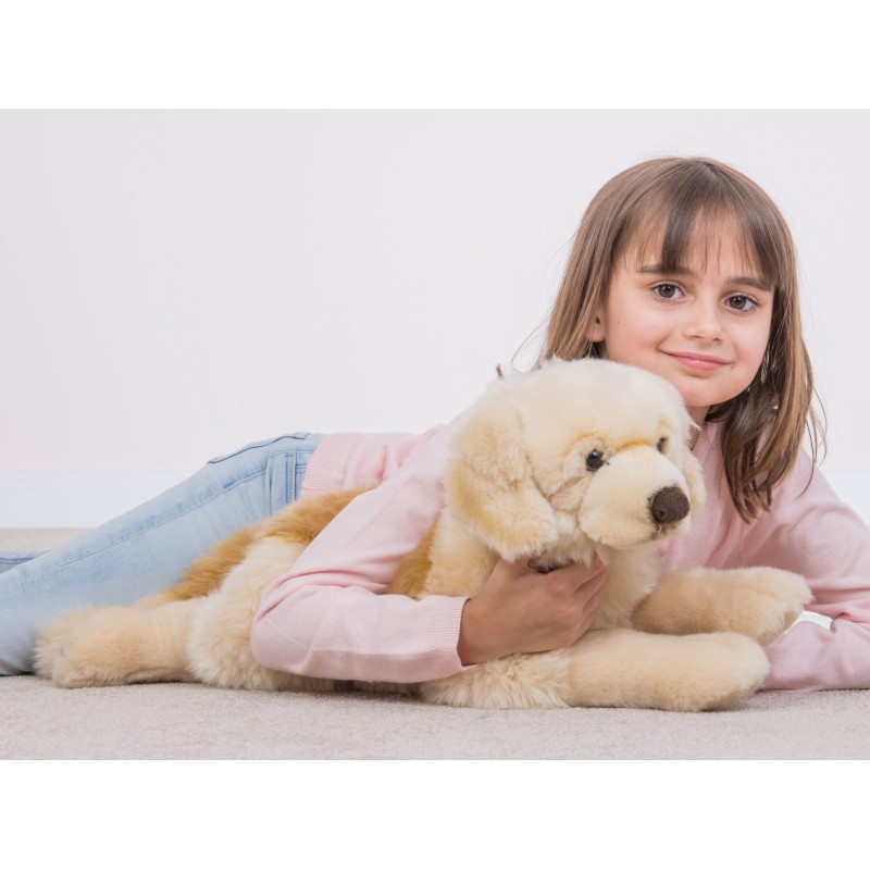 Knuffel Hond Golden Retriever Liggend 60 cm