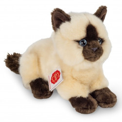 Knuffel Kat Siamees Liggend