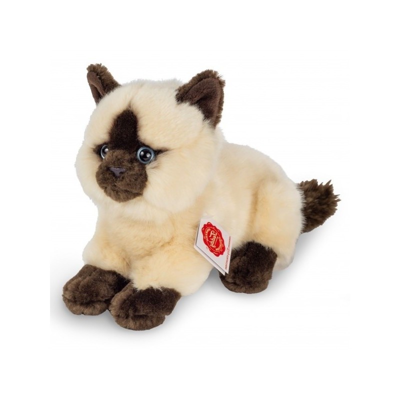 Knuffel Kat Siamees Liggend Knuffel Kat Siamees Liggend