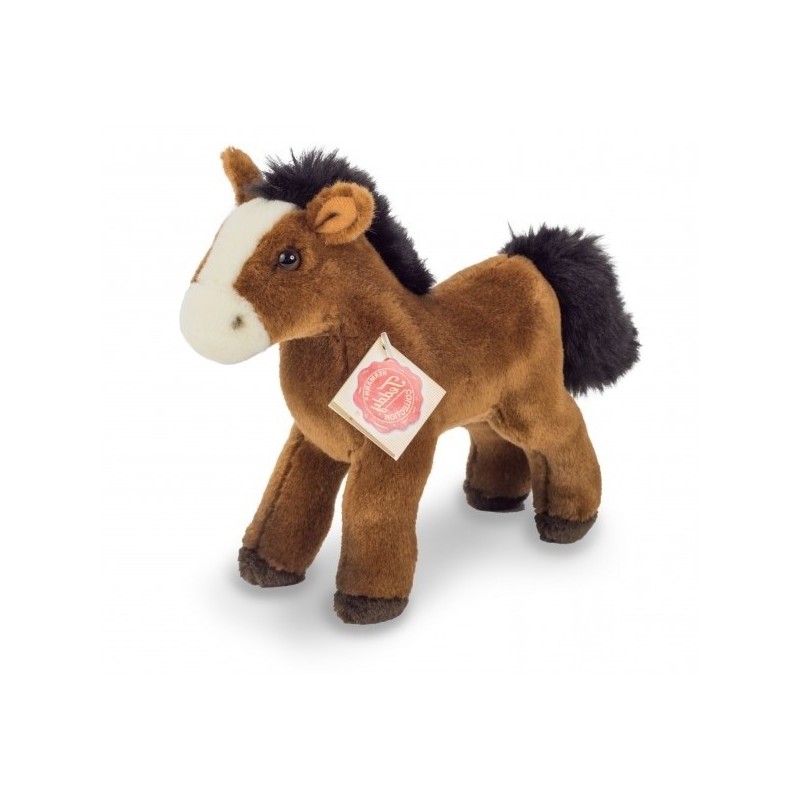 Knuffel Paard met Geluid Roodbruin Knuffel Paard met Geluid Roodbruin